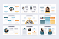 254Business Customer Profile Illustrator Infographics - whaledesign