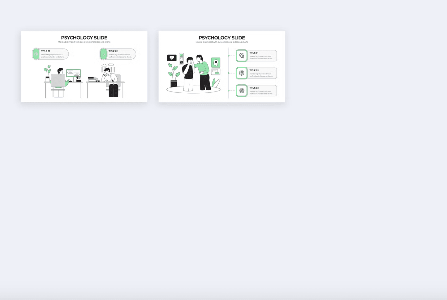 255Medical Psychology Slides Illustrator Infographics - whaledesign