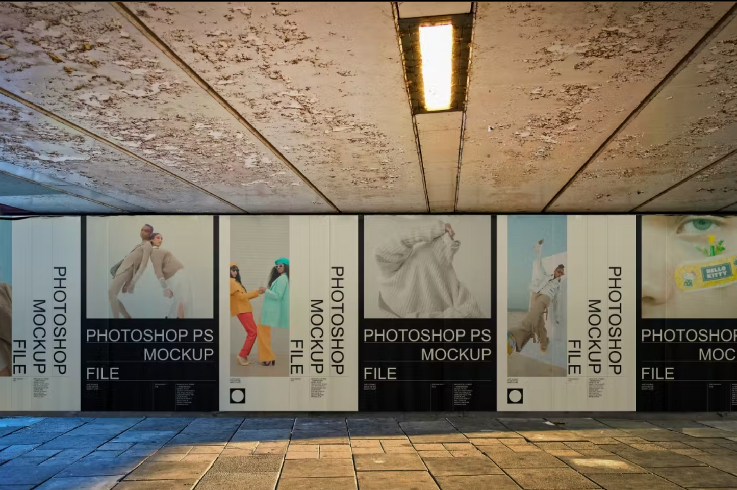 334Street Posters Mockup Set - whaledesign