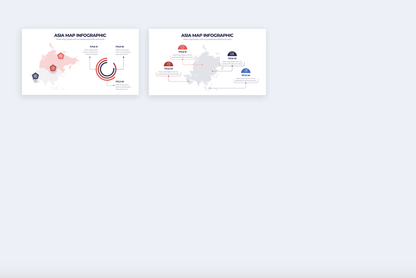 257Education Asia Map Illustrator Infographics - whaledesign