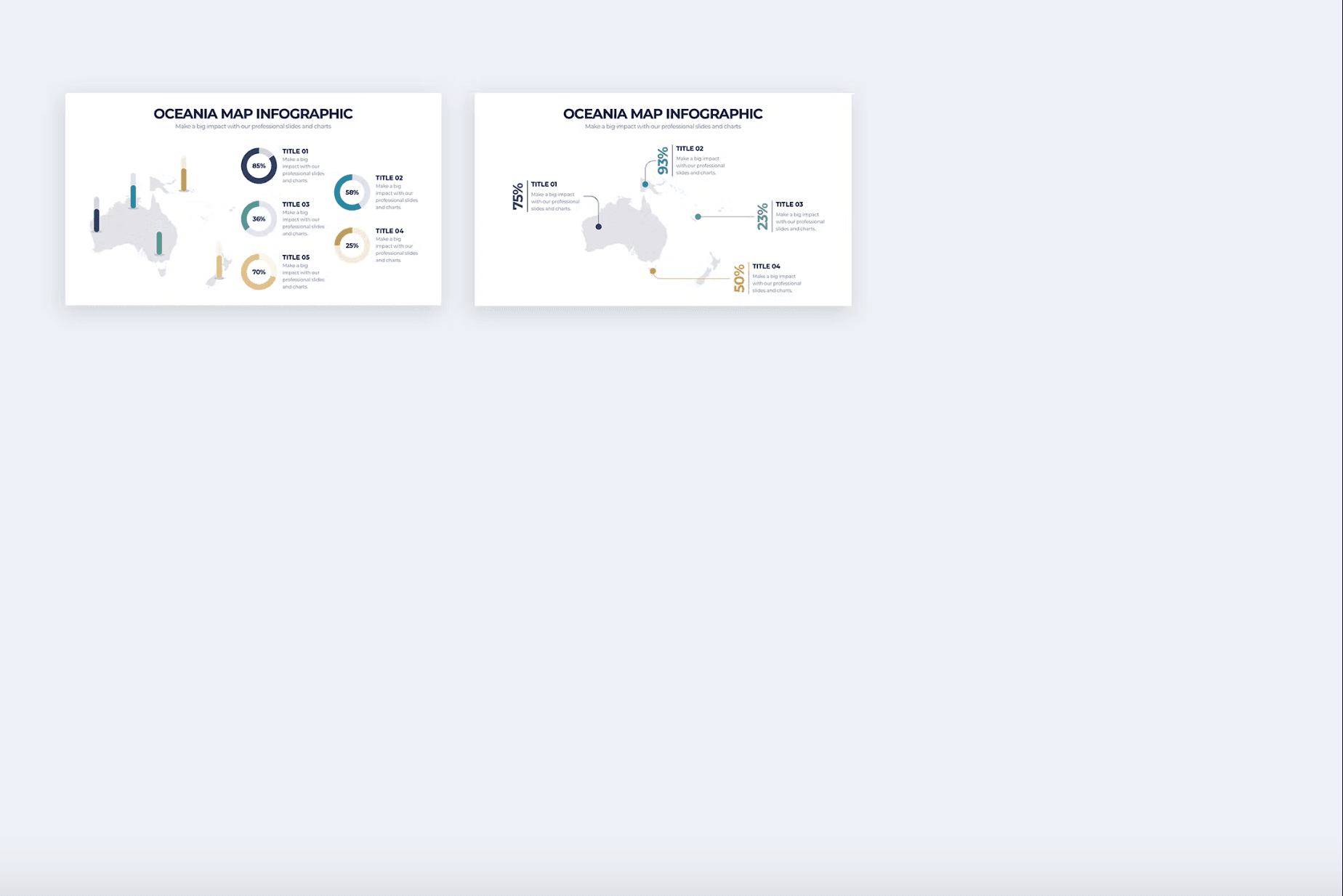 259Education Oceania Map Illustrator Infographics - whaledesign