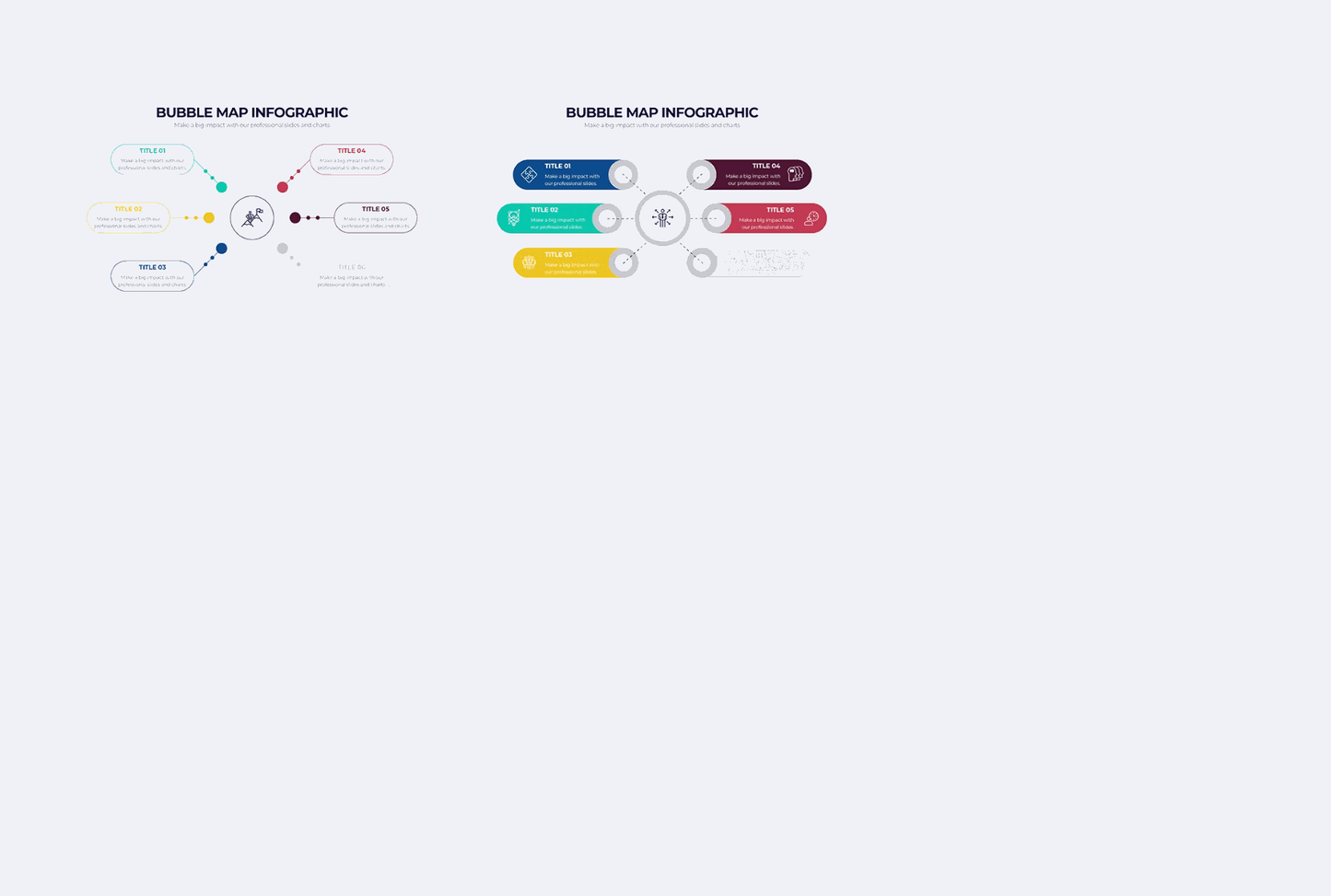 261Business Bubble Map Illustrator Infographics - whaledesign