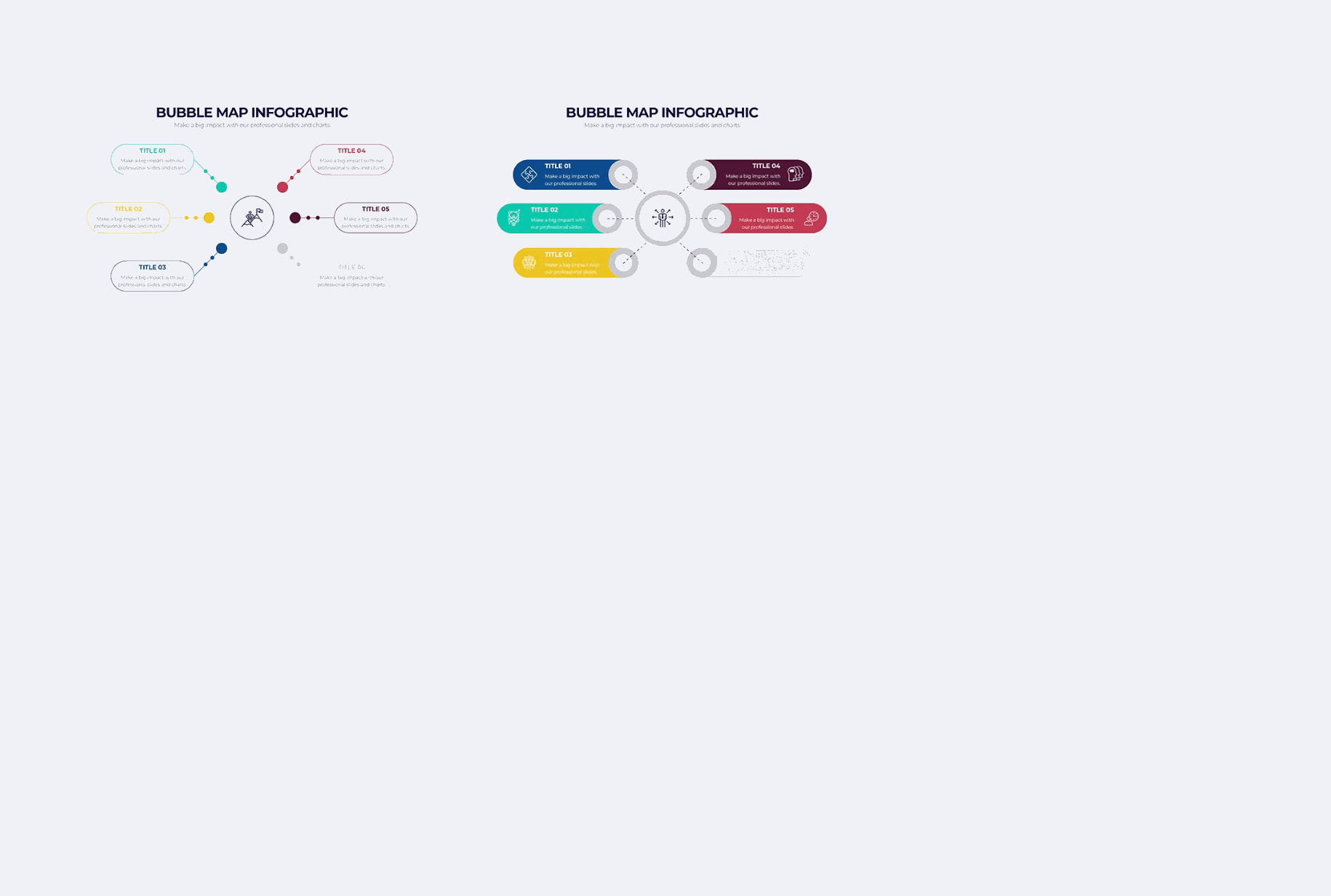 261Business Bubble Map Illustrator Infographics - whaledesign