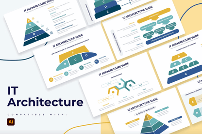 263Business IT Architecture Illustrator Infographics - whaledesign
