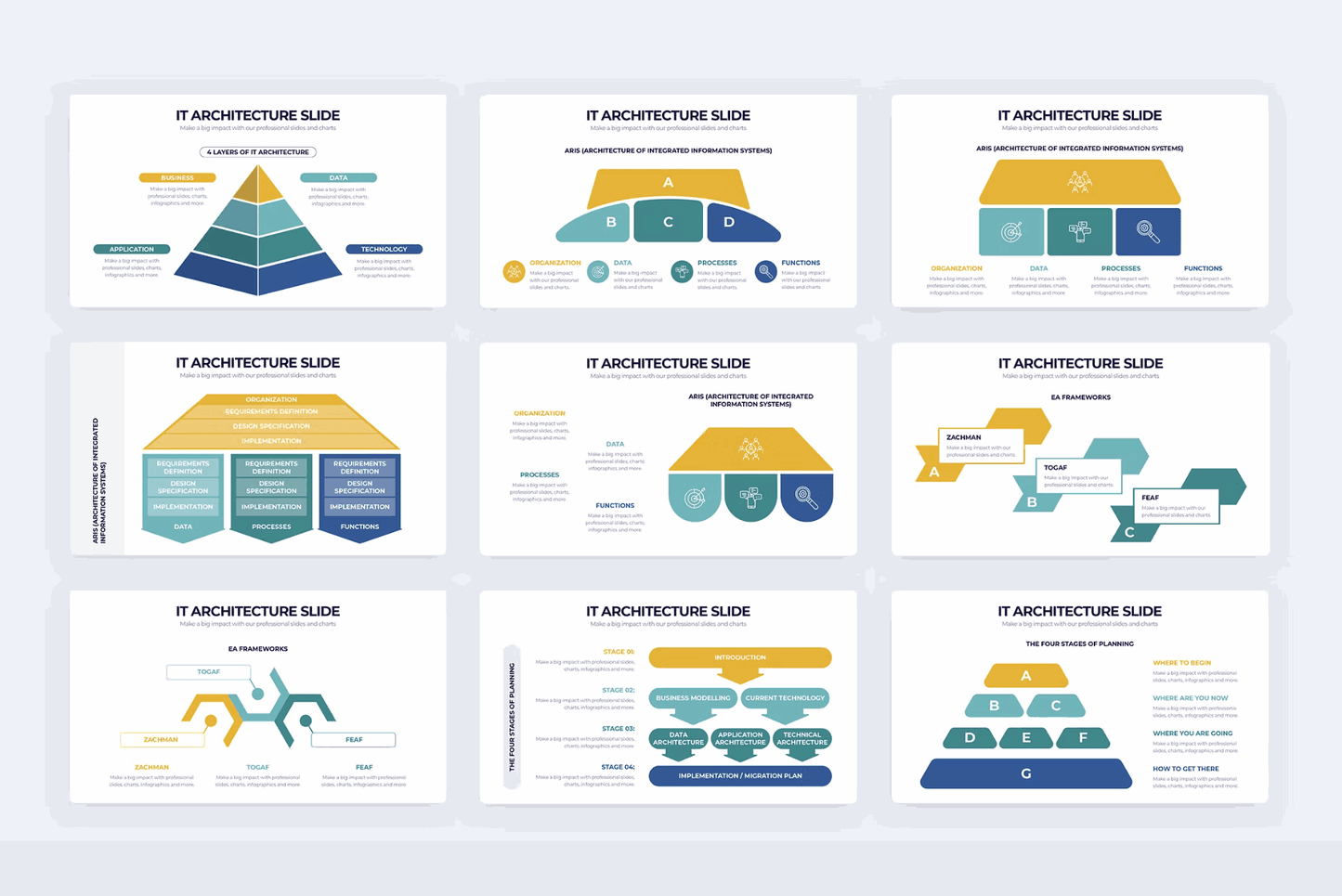 263Business IT Architecture Illustrator Infographics - whaledesign