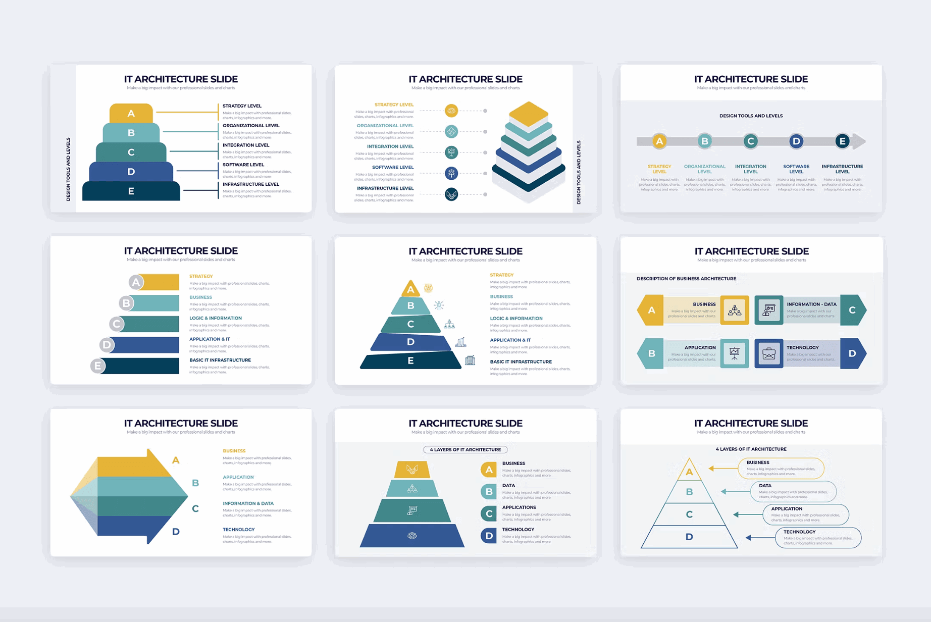 263Business IT Architecture Illustrator Infographics - whaledesign
