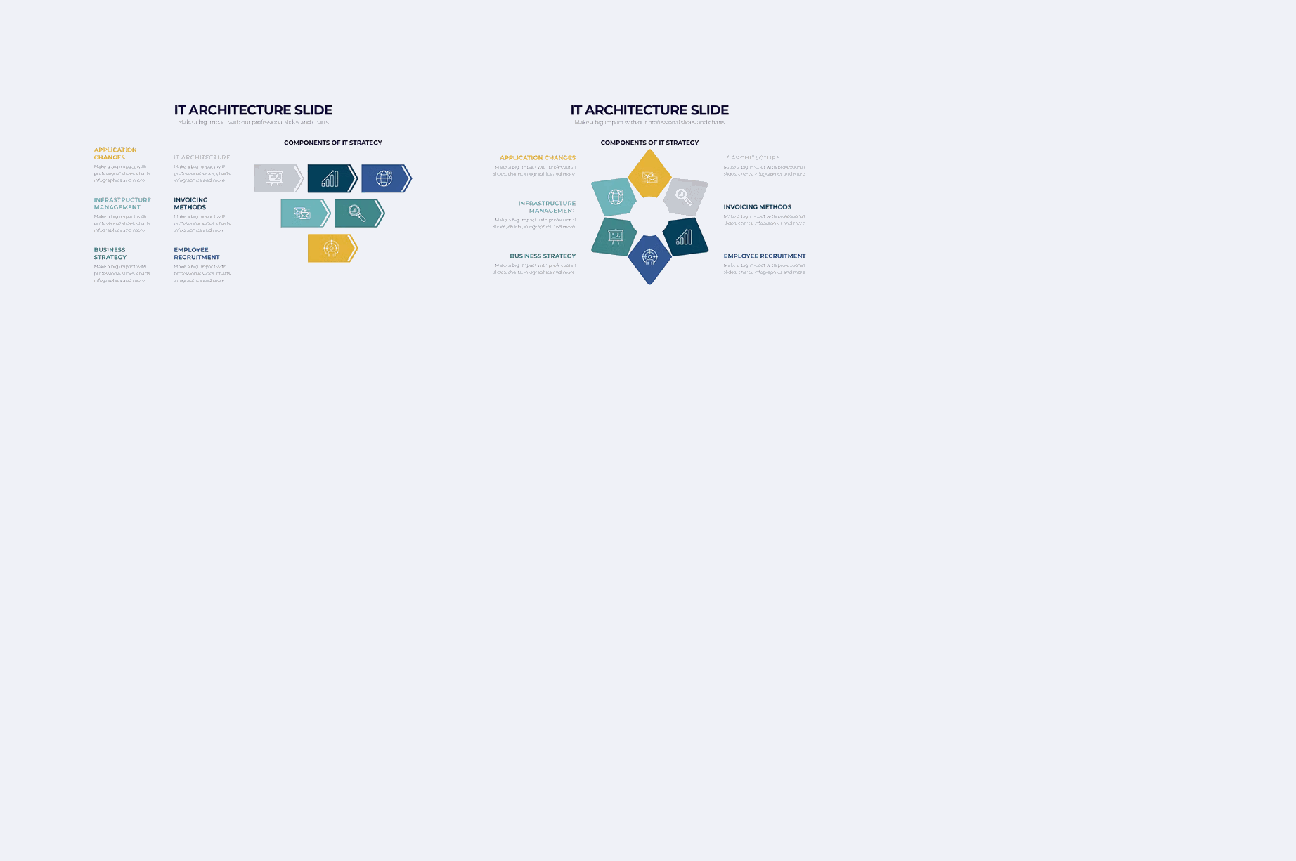 263Business IT Architecture Illustrator Infographics