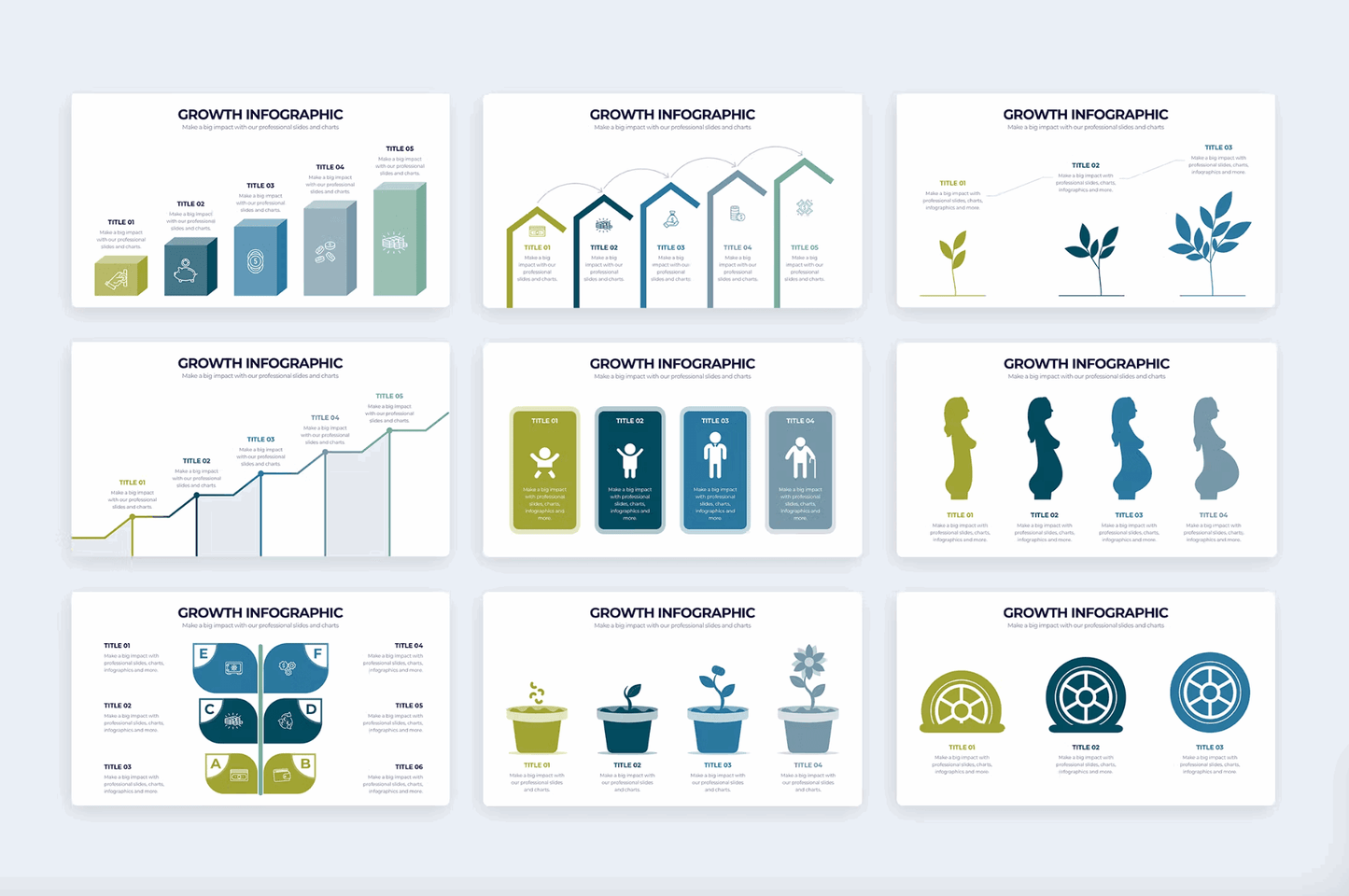264Business Growth Illustrator Infographics - whaledesign