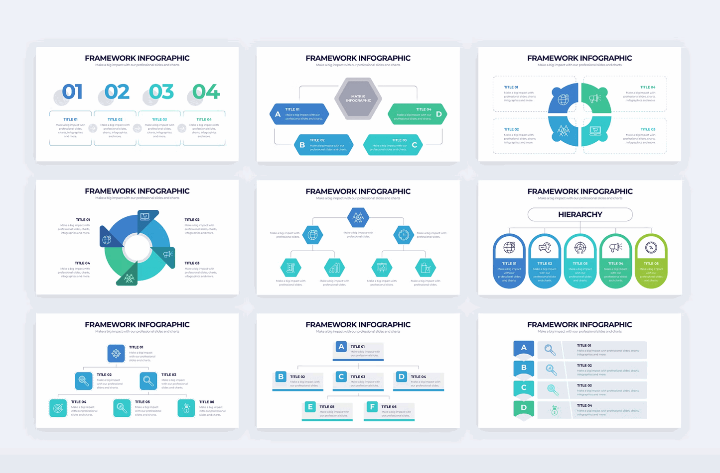 265Business Framework Illustrator Infographics - whaledesign