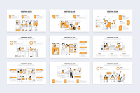 266Business Meeting Slides Illustrator Infographics - whaledesign