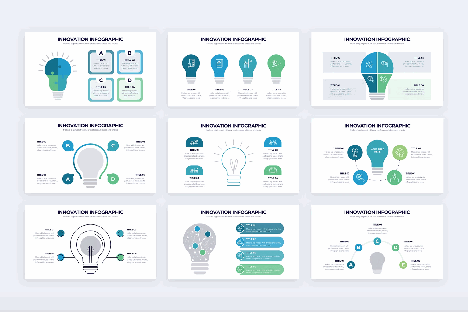 267Business Innovation Slides Illustrator Infographic