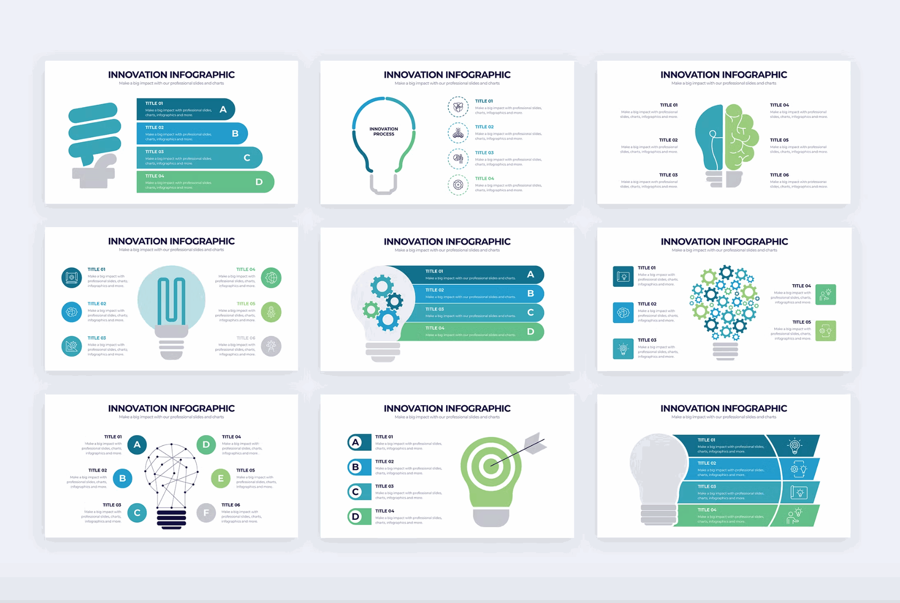 267Business Innovation Slides Illustrator Infographic