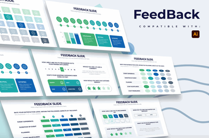269Business Feedback Slides Illustrator Infographics - whaledesign