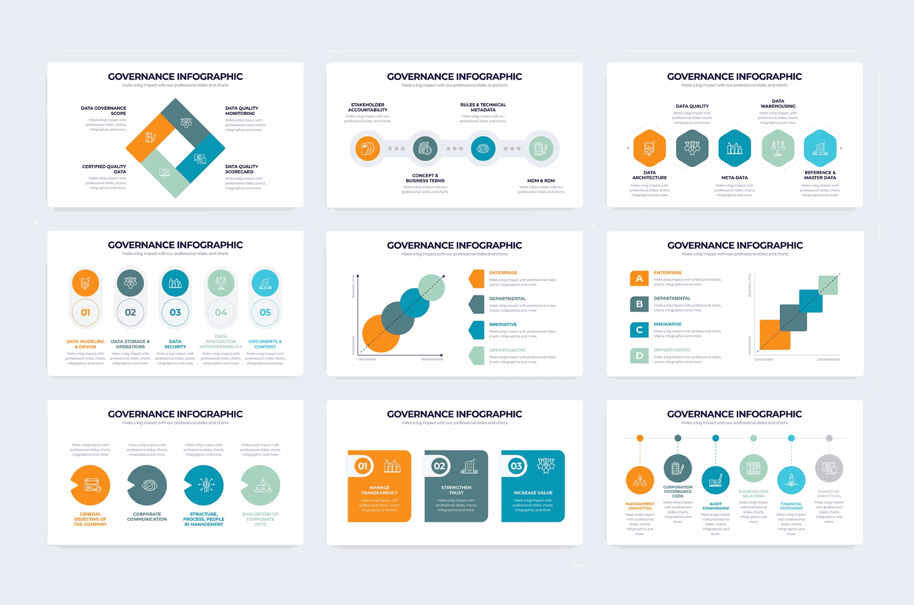 270Business Governance Illustrator Infographics - whaledesign