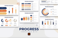 271Business Progress Illustrator Infographics - whaledesign