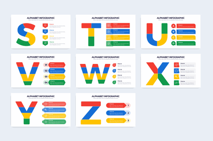 272Business Alphabet Illustrator Infographics - whaledesign