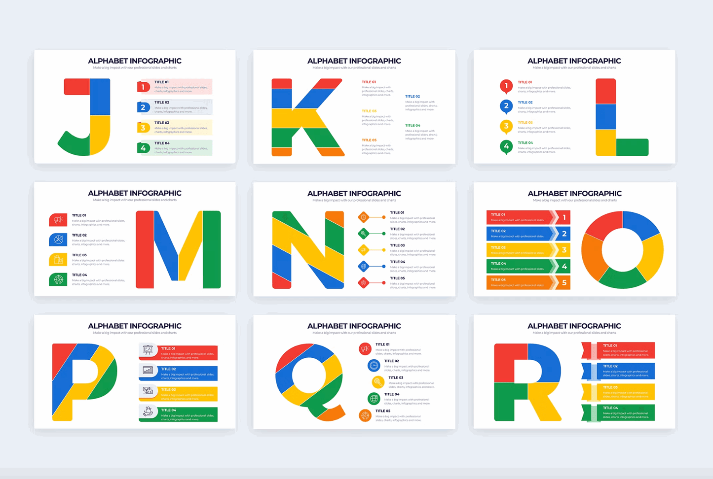 272Business Alphabet Illustrator Infographics - whaledesign