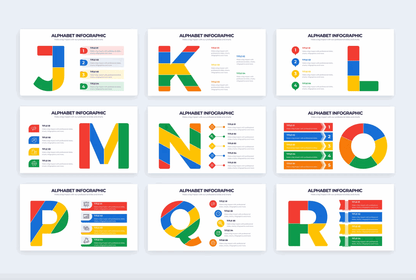 272Business Alphabet Illustrator Infographics - whaledesign