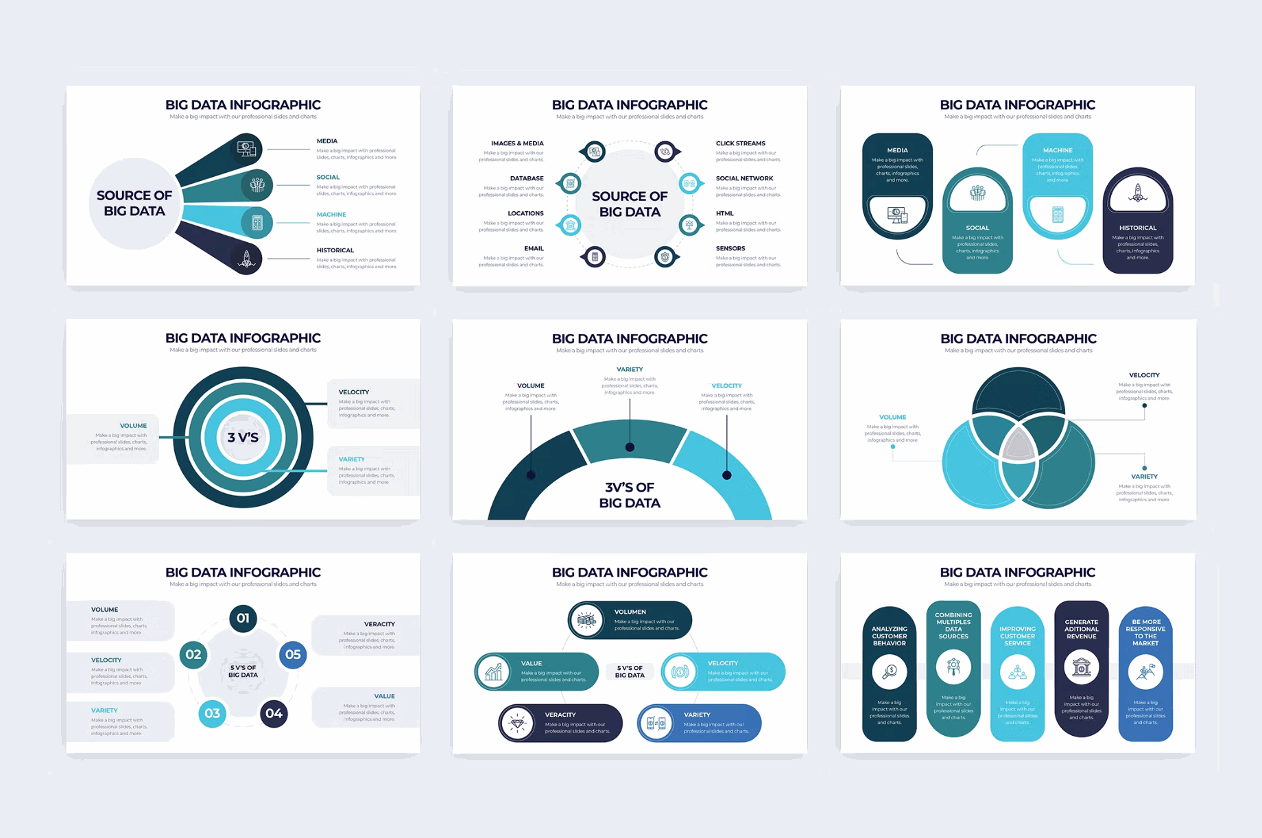 273Business Big Data Illustrator Infographics