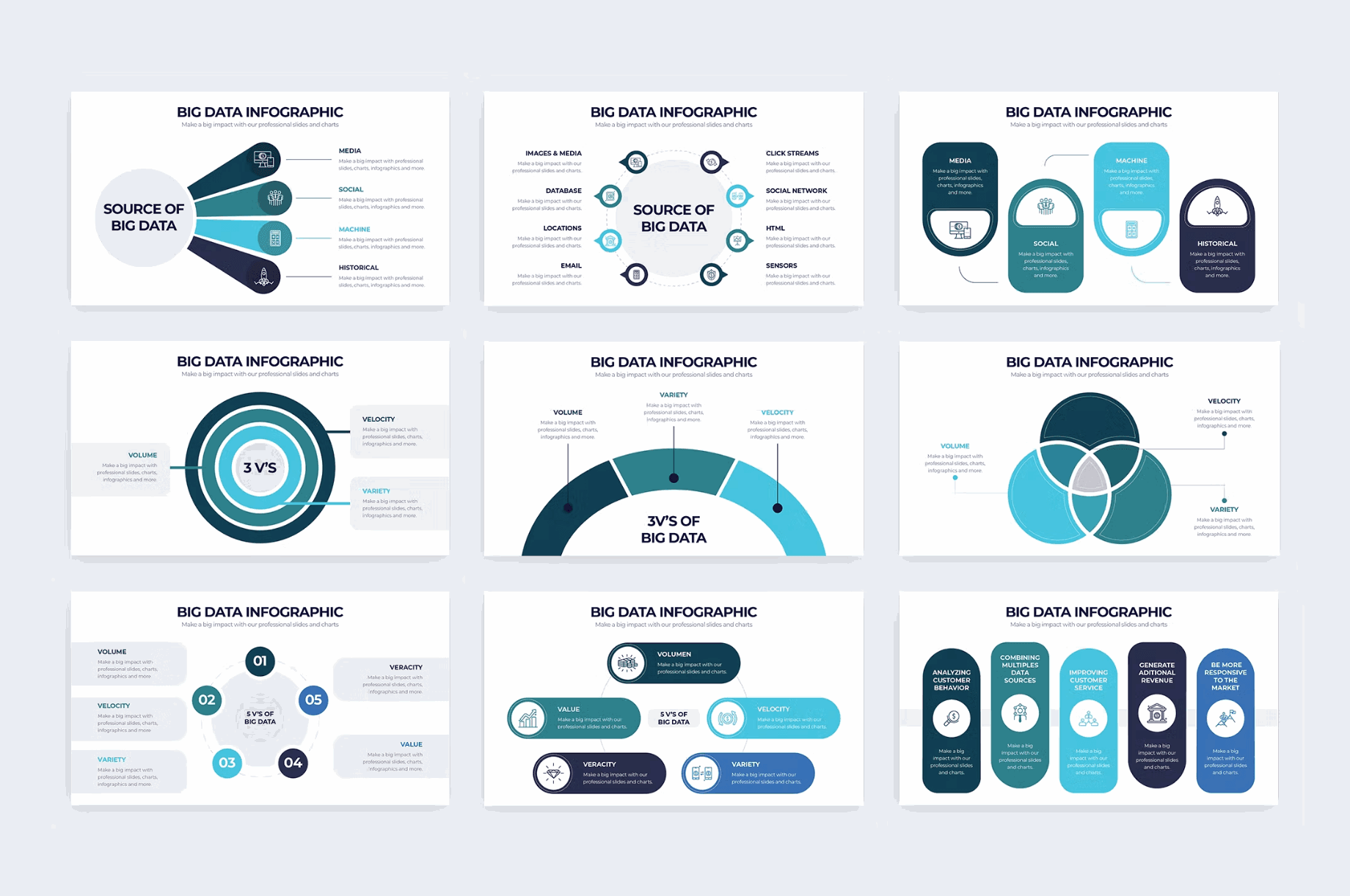 273Business Big Data Illustrator Infographics - whaledesign