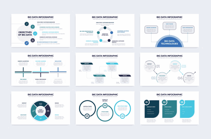 273Business Big Data Illustrator Infographics - whaledesign