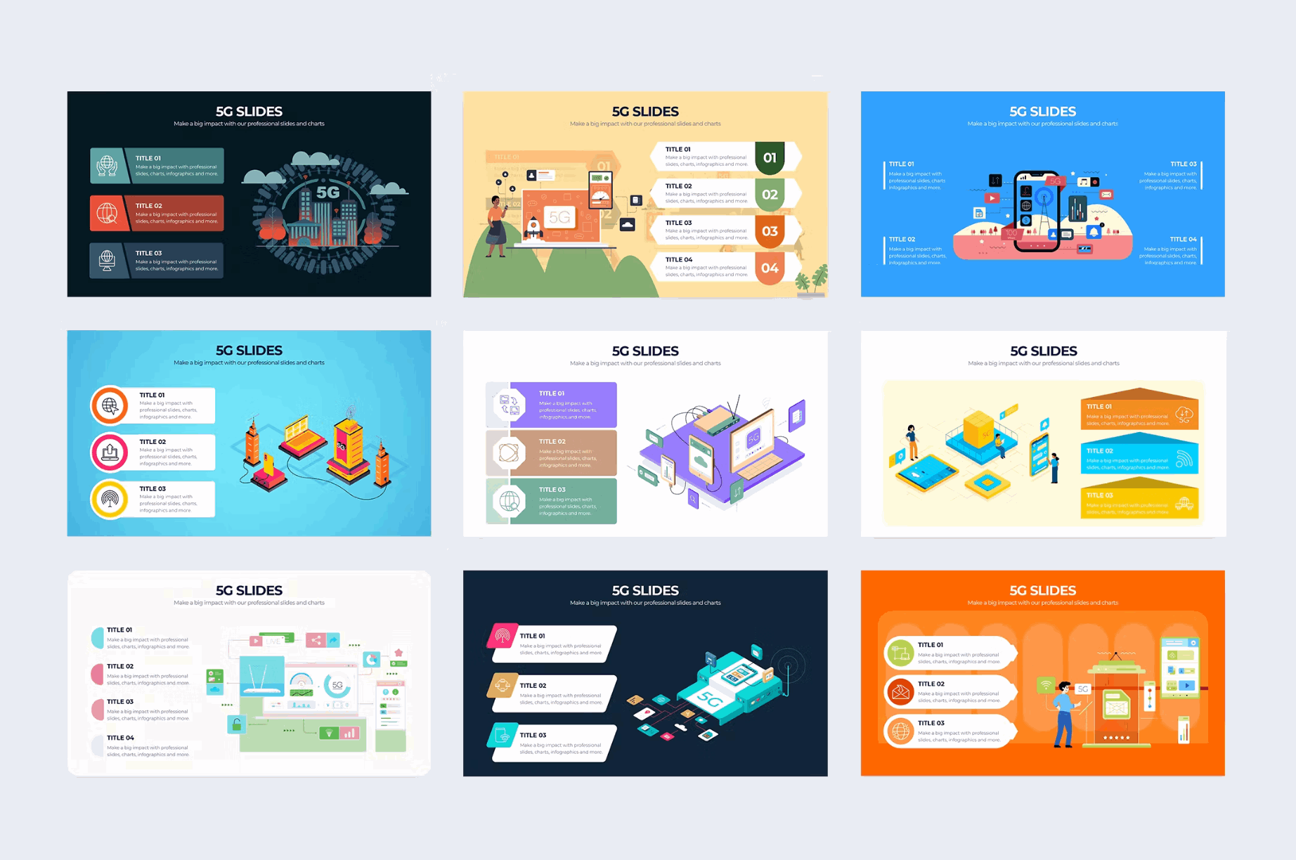 274Network 5g Illustrator Infographics