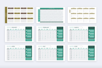 2752023 Calendar Slides Illustrator Infographics - whaledesign