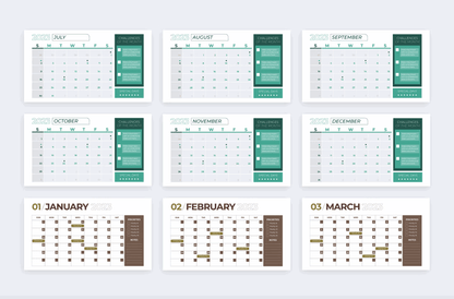 2752023 Calendar Slides Illustrator Infographics - whaledesign