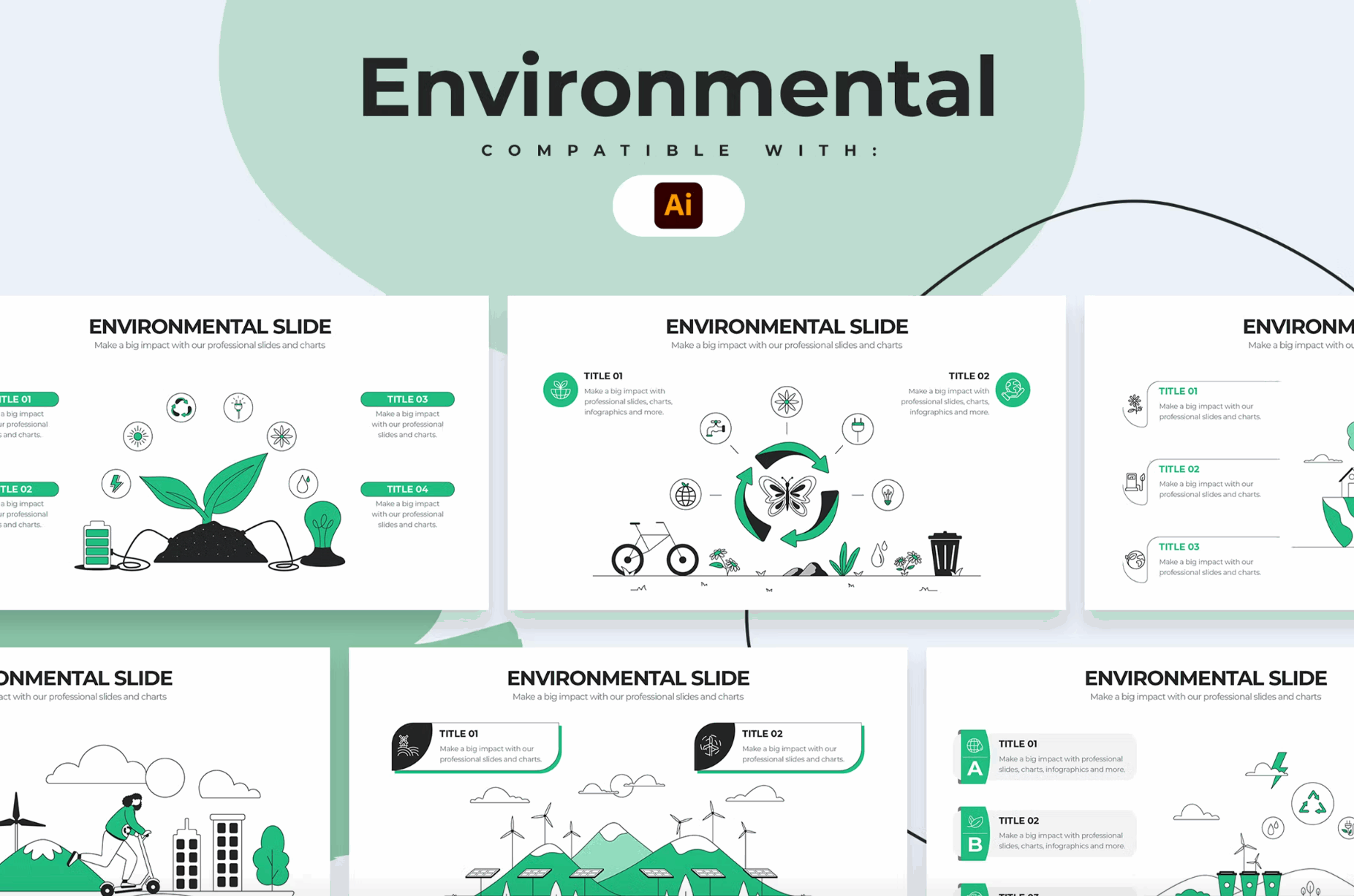 276Education Environmental Illustrator Infographics