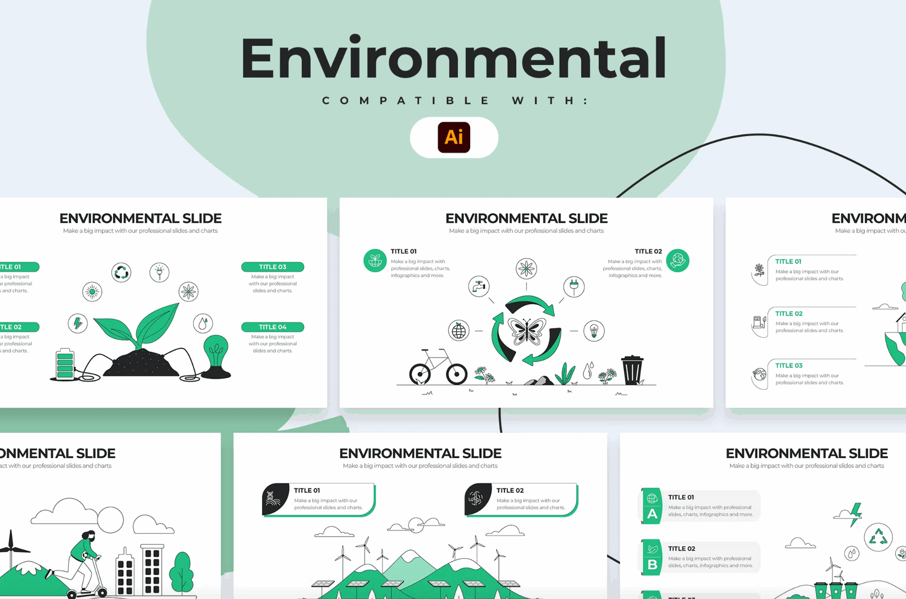 276Education Environmental Illustrator Infographics - whaledesign