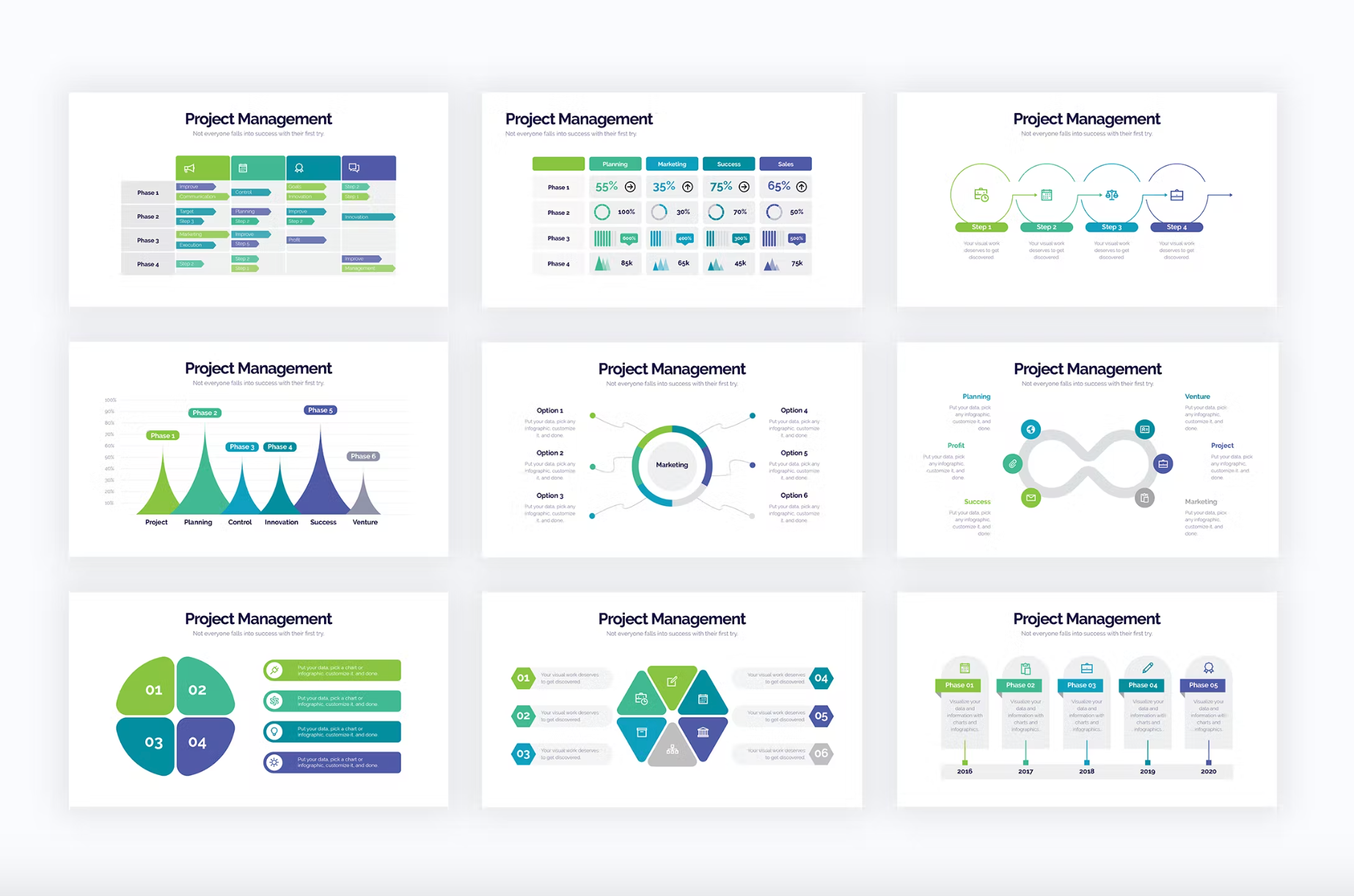 282Project Management Illustrator Infographics - whaledesign