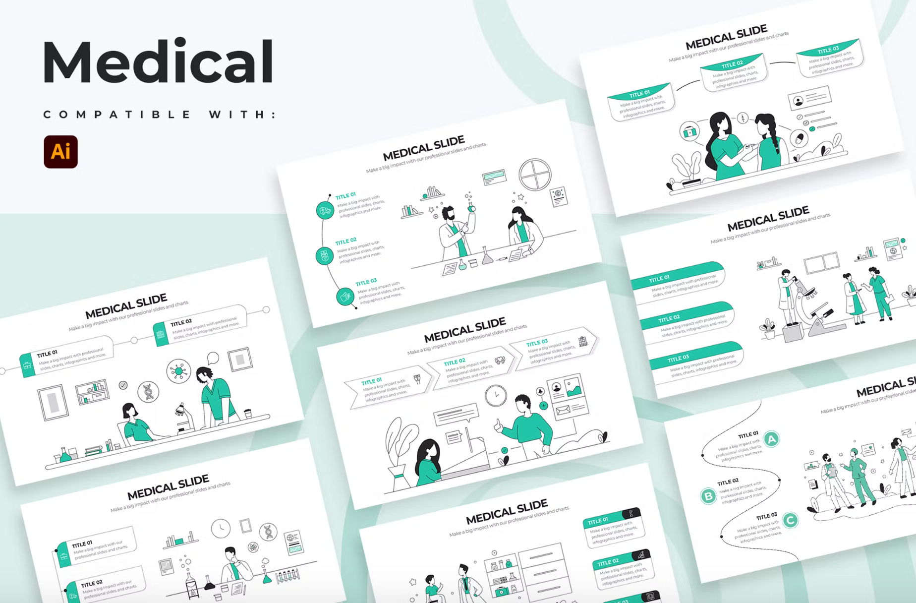 284Medical Illustrator Infographics - whaledesign