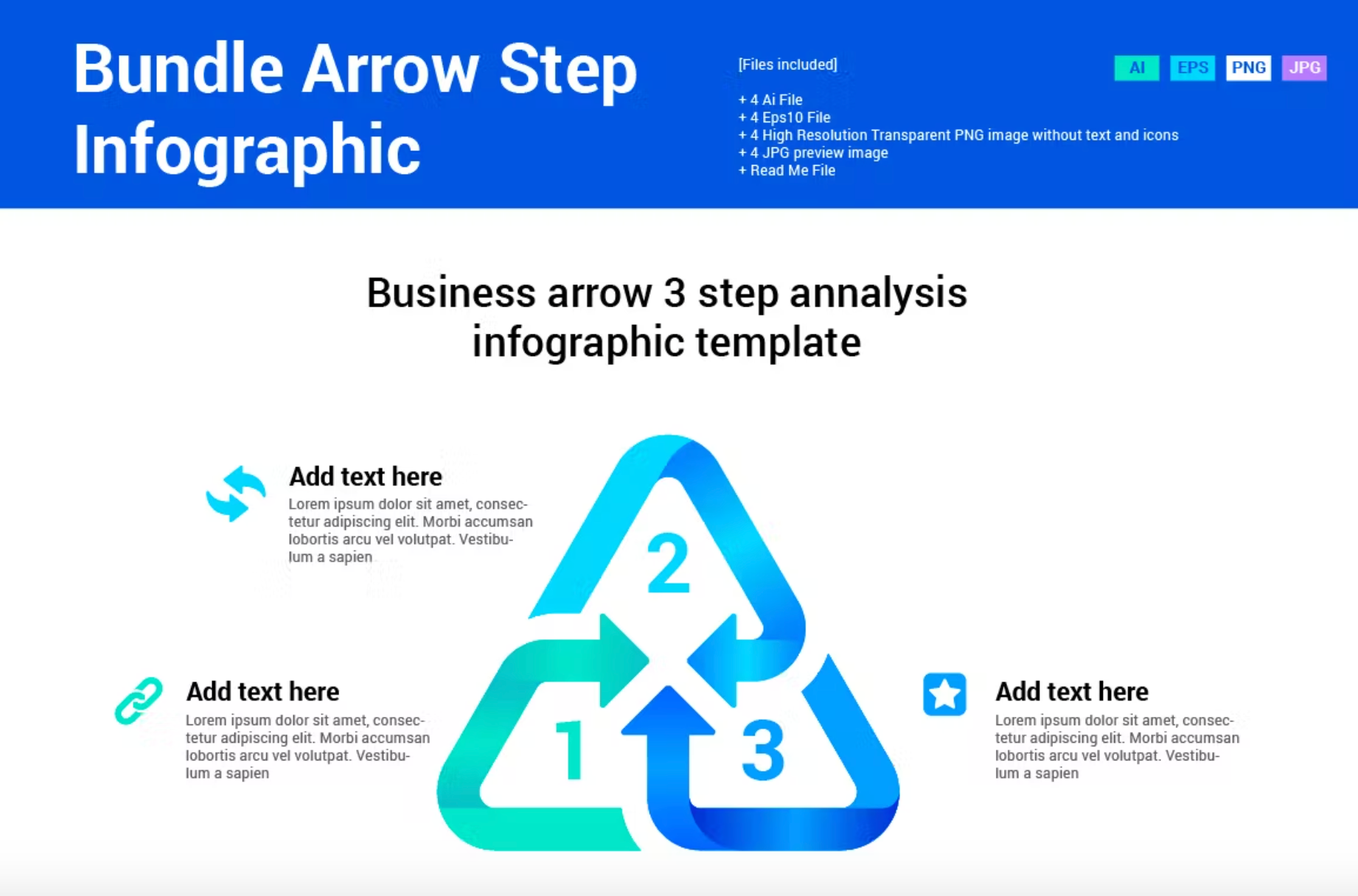 292Bundle Arrow Step Infographic - whaledesign