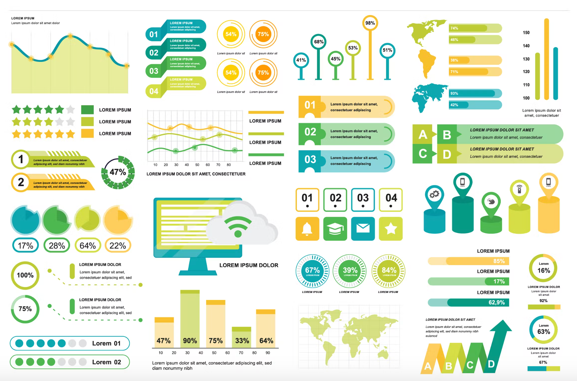 296Infographic Elements - whaledesign