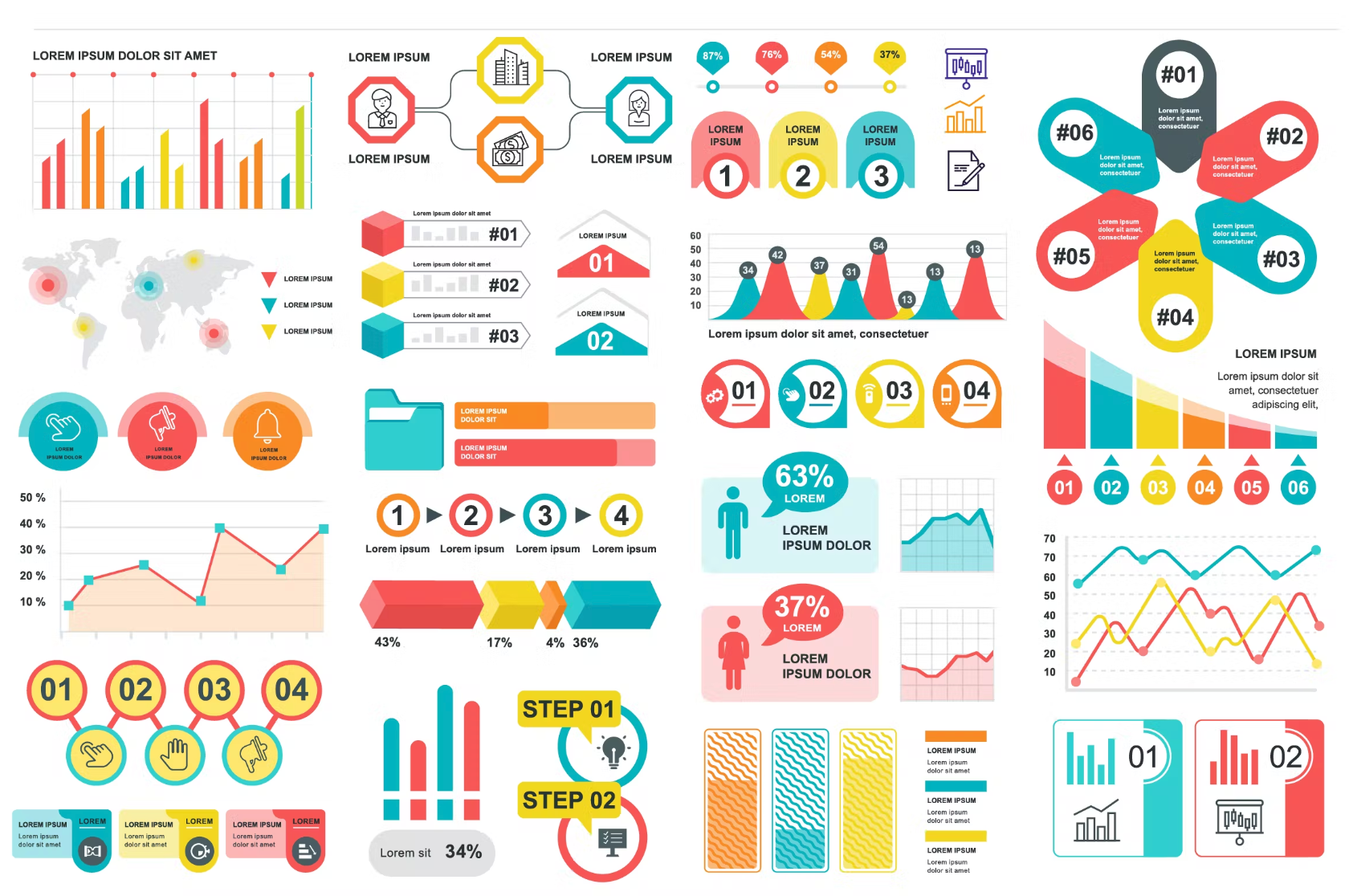 297Collection Business Infographics - whaledesign