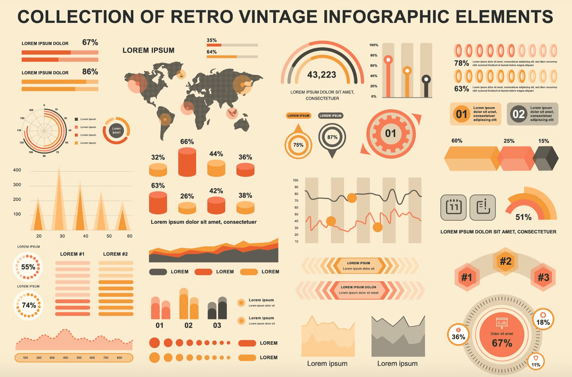 300Vintage Infographics - whaledesign