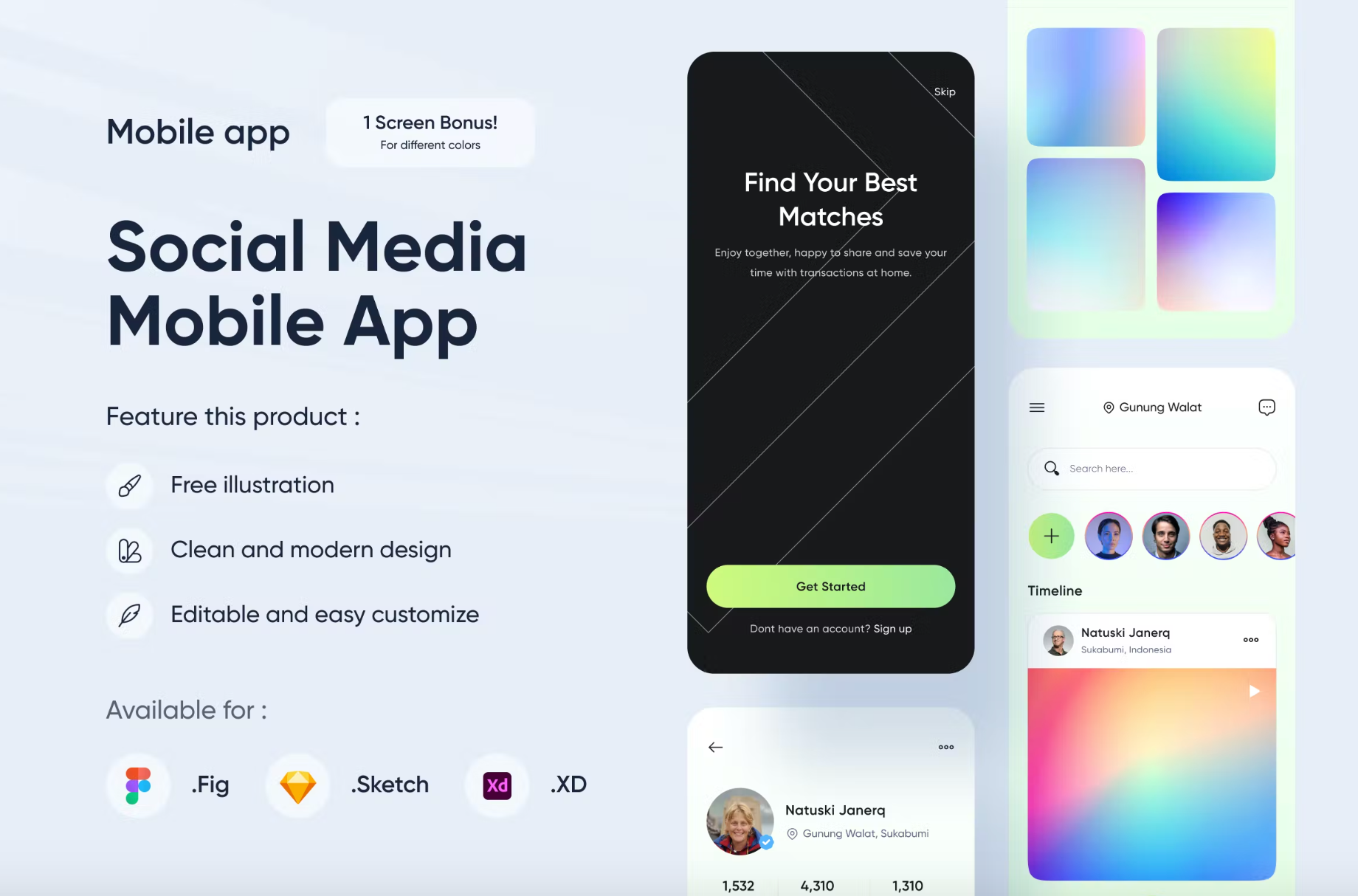 302Social Media App - whaledesign