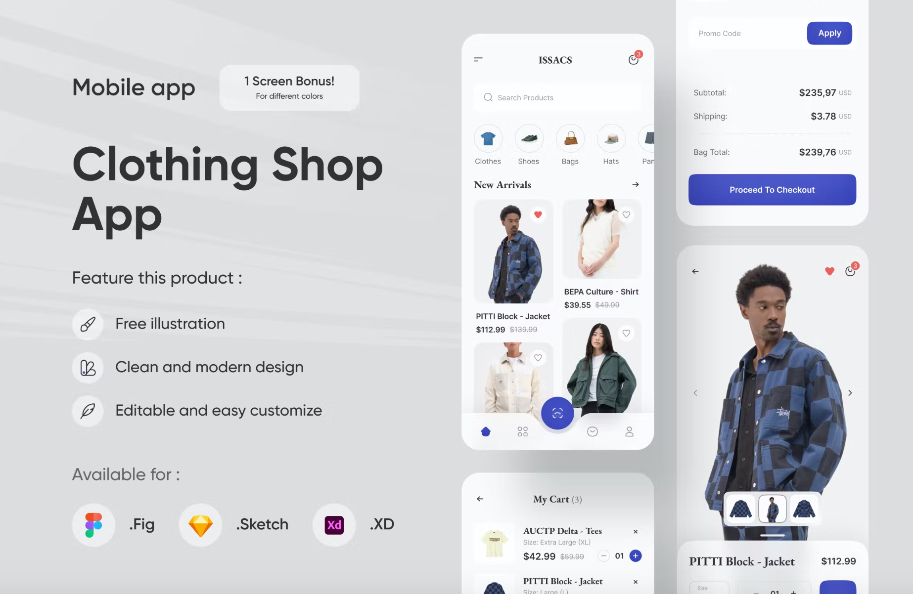 303Clothing Store App - whaledesign