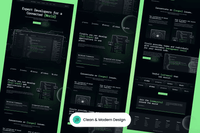 219TheProgrammer - Developer Portfolio Landing Page - whaledesign