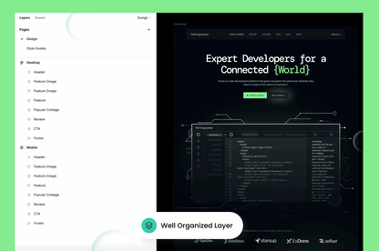 219TheProgrammer - Developer Portfolio Landing Page - whaledesign