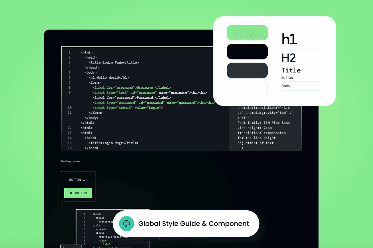 219TheProgrammer - Developer Portfolio Landing Page - whaledesign