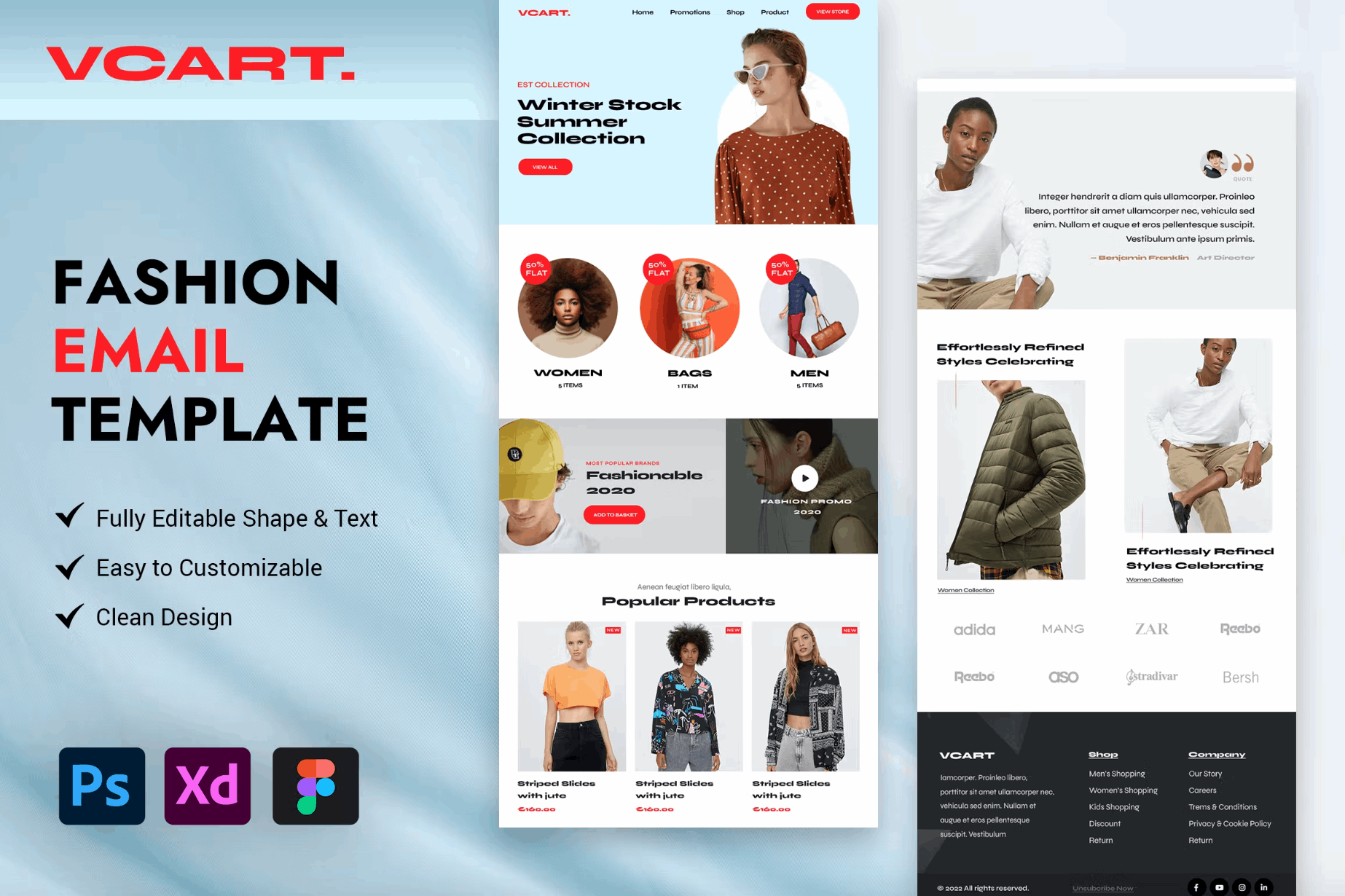 222Fashion Shop Email Template