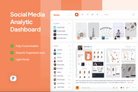 224Pansos - Social Media Analytic Dashboard - whaledesign