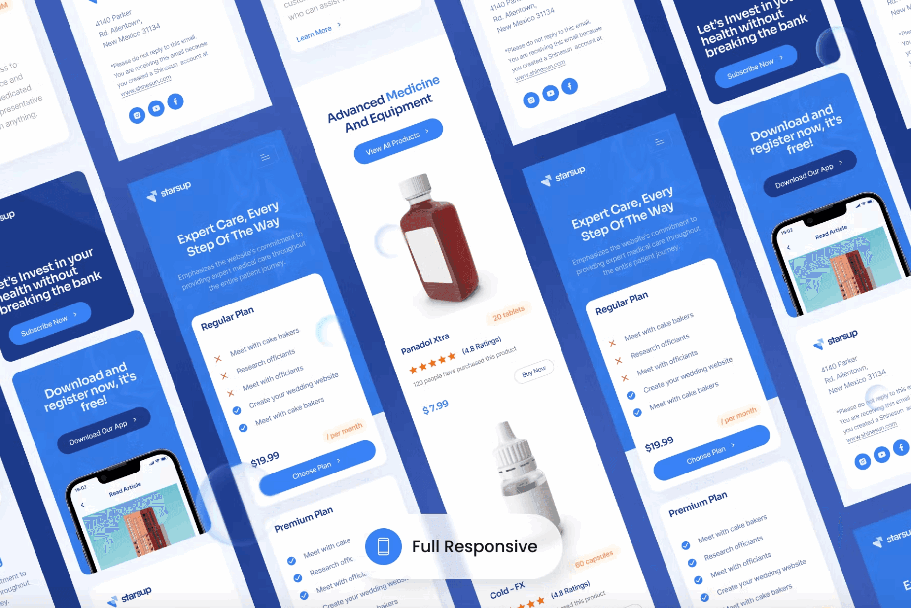 227Starsup - Medical Email Newsletter - whaledesign