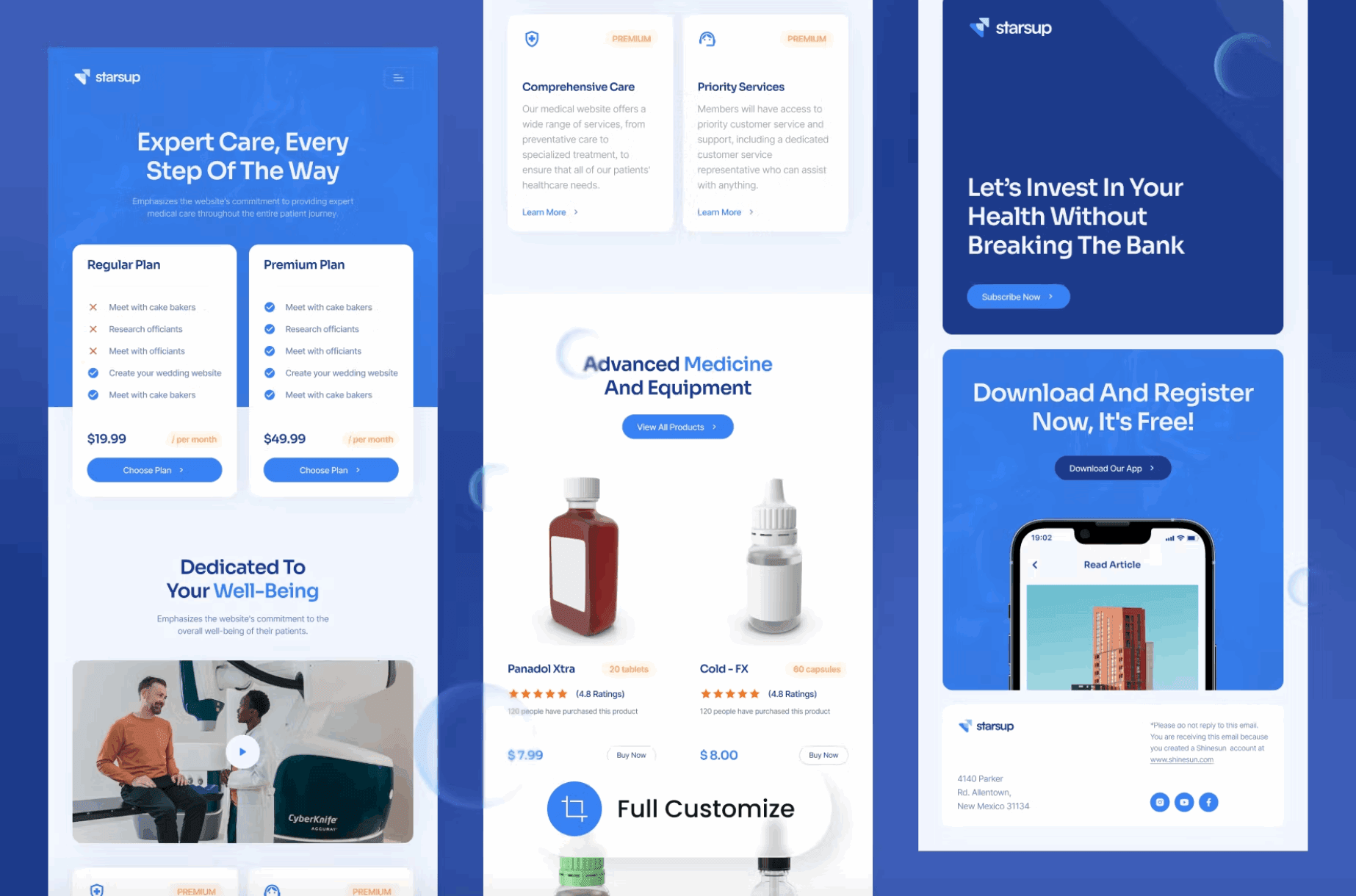 227Starsup - Medical Email Newsletter - whaledesign