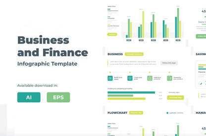 238Business and Finance Infographic Template - whaledesign