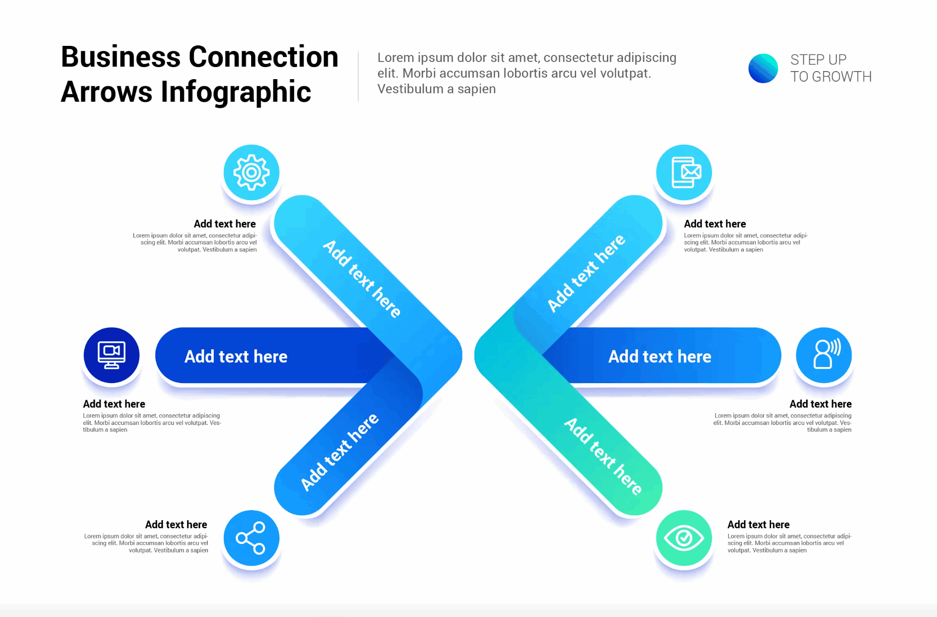 239Connection Arrow Infographic - whaledesign
