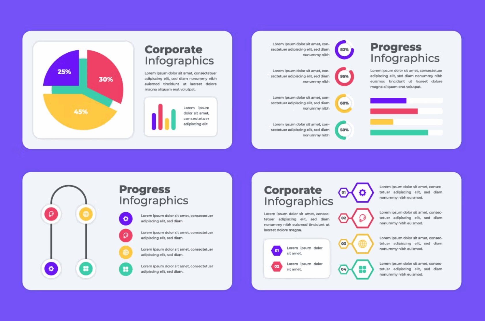 241Timeless Infographics Templates