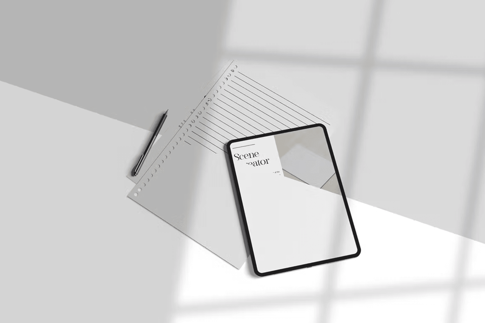 348Scene Creator Mockup - whaledesign