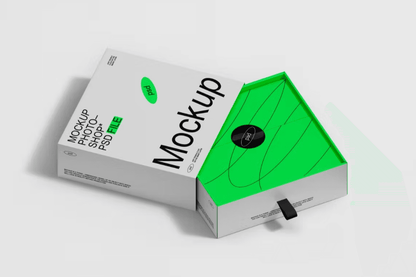 357Paper Box Mockup Set - whaledesign
